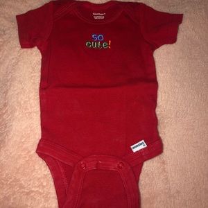 Red onesie